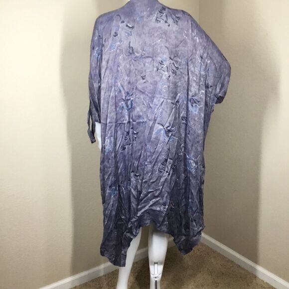 Treasure & Bond High/Low Kimono C3 - Picture 2 of 5